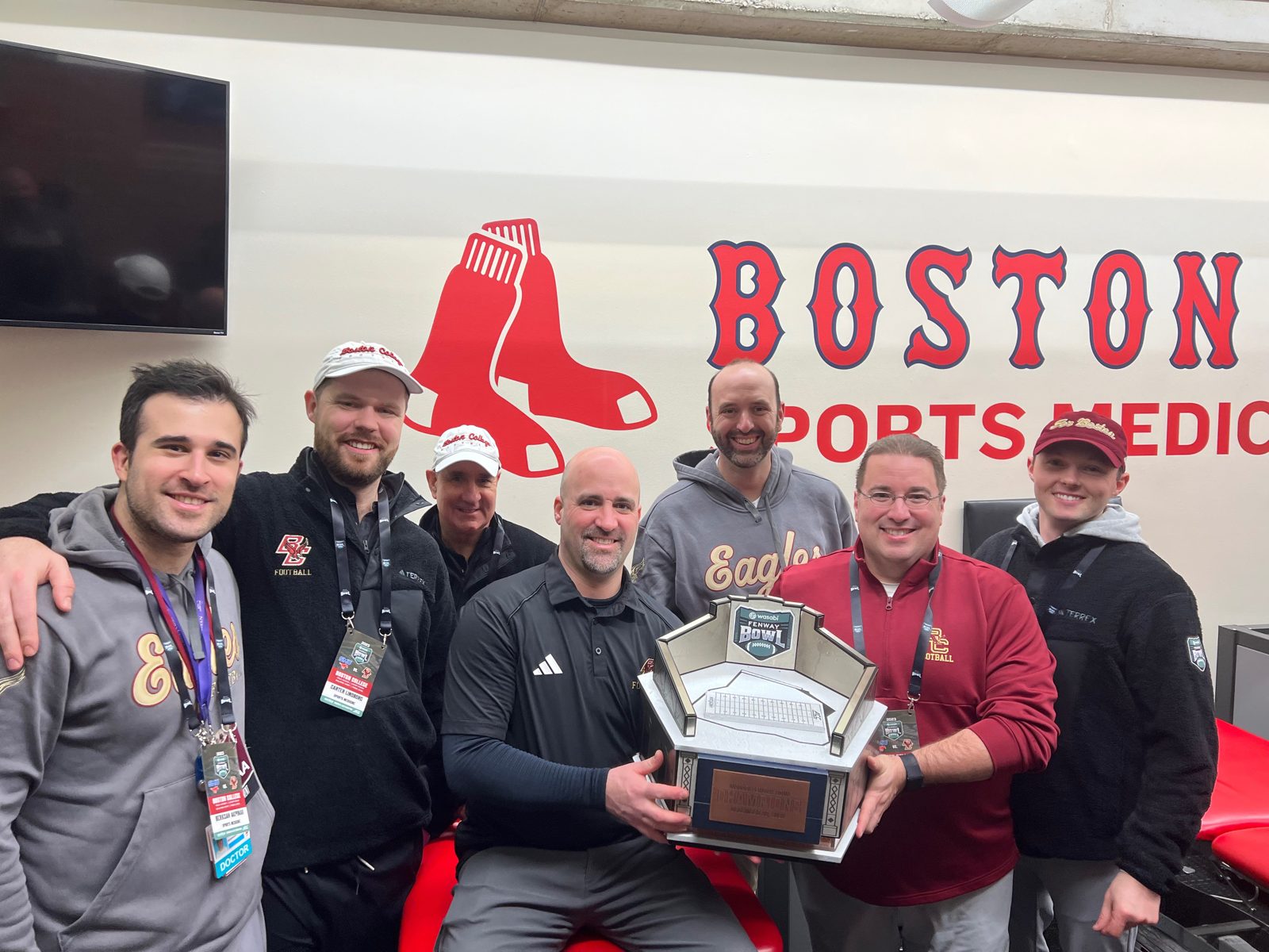 Boston College Sports Medicine staff